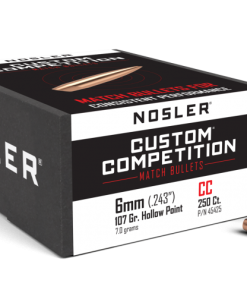 6MM 107GR HPBT CUSTOM COMPETITION (250CT)