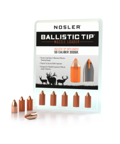 50 CALIBER 300GR W/ SABOTS BALLISTIC TIP MUZZLE LOADER (15CT)