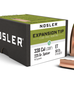 338 CALIBER 225GR EXPANSION TIP LEAD FREE (50CT)