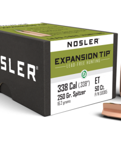 338 CALIBER 250GR EXPANSION TIP LEAD FREE (50CT)