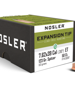 7.62X39MM 123GR EXPANSION TIP LEAD FREE (50CT)