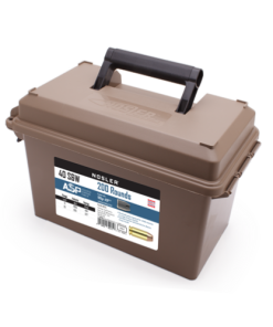 40 S&W 180GR ASP HANDGUN AMMUNITION JHP + FREE AMMUNITION CAN (200CT)