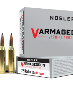 22 NOSLER 53GR FB TIPPED VARMAGEDDON AMMUNITION